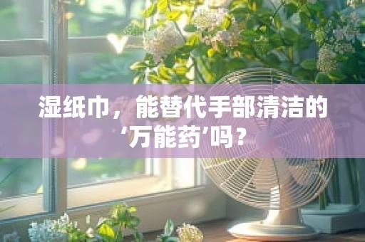 湿纸巾，能替代手部清洁的‘万能药’吗？