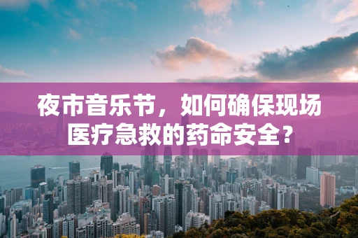 夜市音乐节，如何确保现场医疗急救的药命安全？