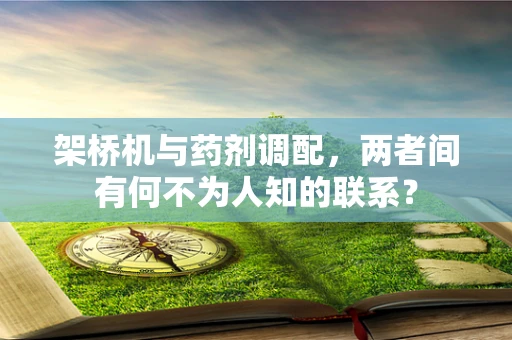 架桥机与药剂调配，两者间有何不为人知的联系？