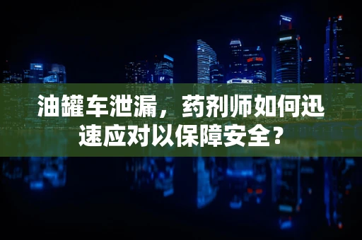 油罐车泄漏，药剂师如何迅速应对以保障安全？