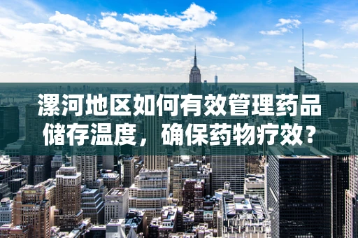 漯河地区如何有效管理药品储存温度，确保药物疗效？